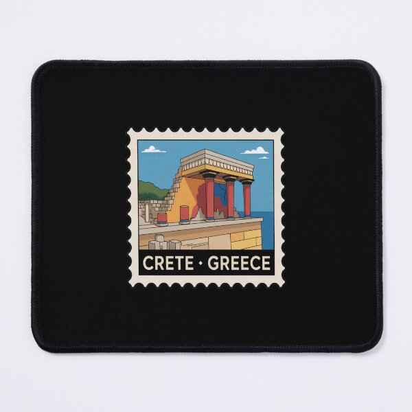 Item preview, Crete Greece Knossos Palace Postage Stamp Sticker designed and sold by stickercuffs.