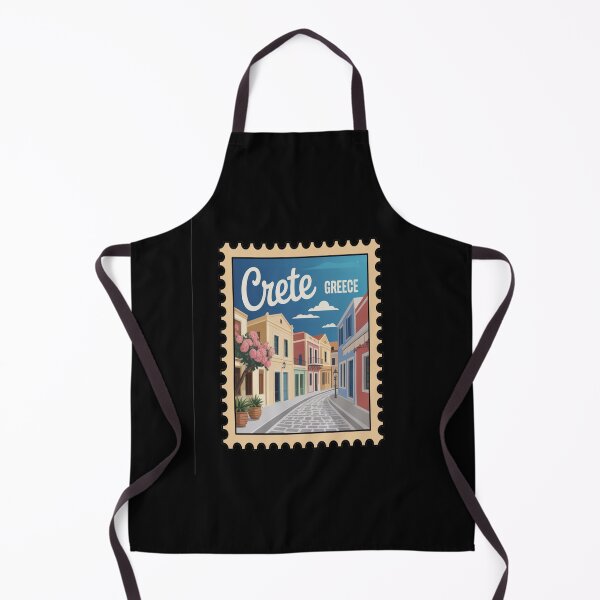 Item preview, Crete Greece Rethymnon Old Town Postage Stamp Sticker designed and sold by stickercuffs.