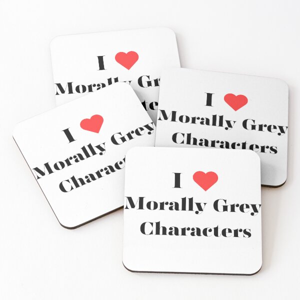 Item preview, I ❤️ Morally Grey Characters designed and sold by Wildflower.Art.Studio.