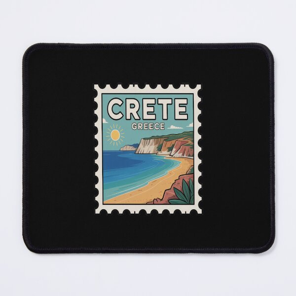 Item preview, Crete Greece Beach Paradise Postage Stamp Sticker designed and sold by stickercuffs.