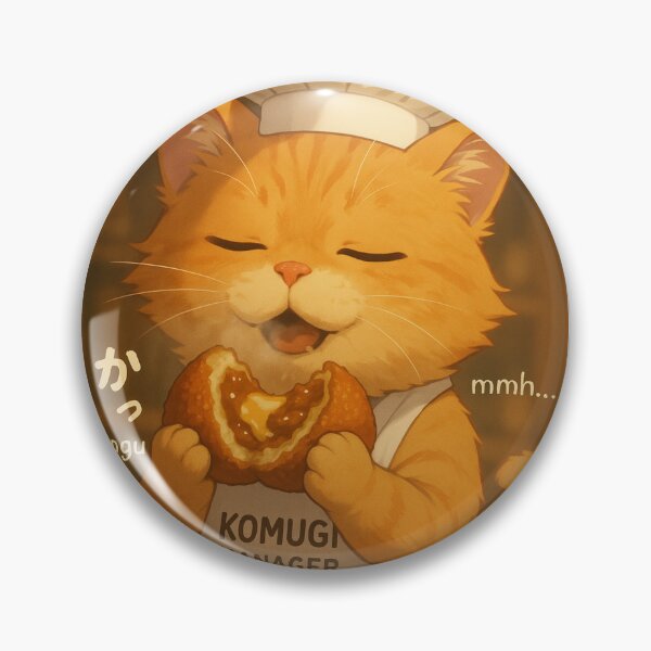 Item preview, Baker Cat – Komugi Manager designed and sold by NipponVibes.