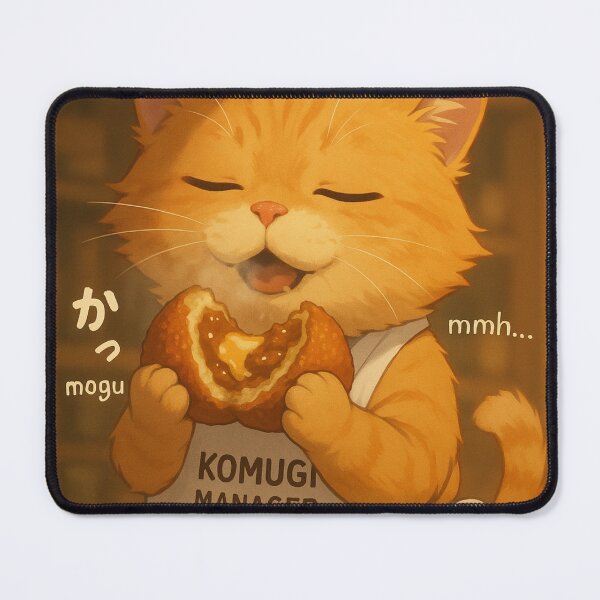 Item preview, Baker Cat – Komugi Manager designed and sold by NipponVibes.