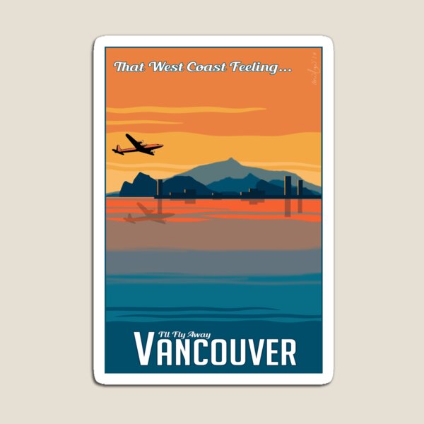 That West Coast Feeling Magnet
