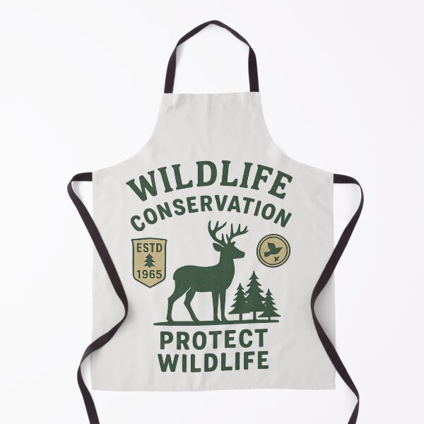 Item preview, Wildlife Conservation - Protect Wildlife - Vintage Nature Design designed and sold by CreativeGorillas.