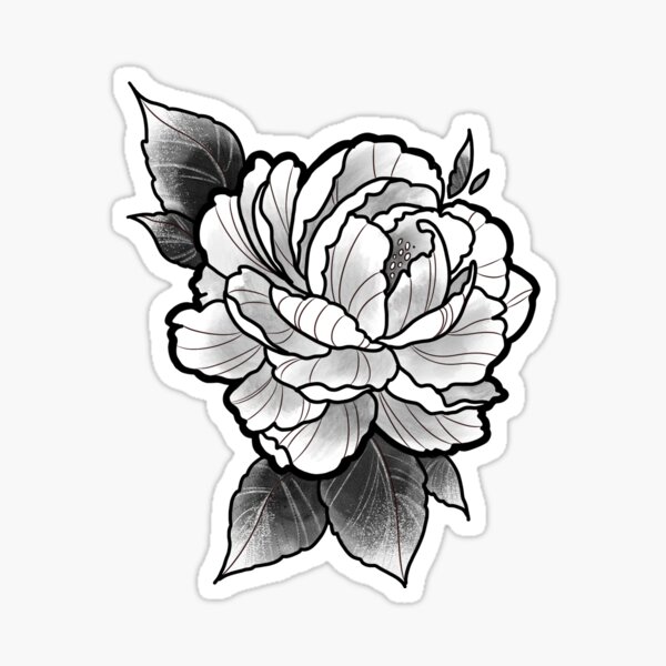 Item preview, Neotraditional Peony  designed and sold by Christie's Creations.