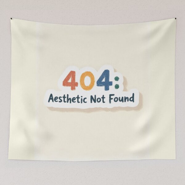 Item preview, 404: Aesthetic Not Found  designed and sold by nhk999.