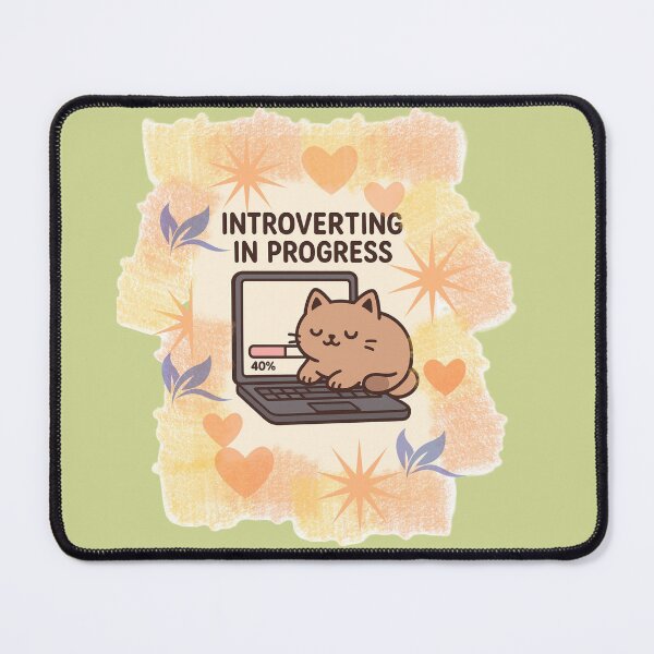 Item preview, INTROVERTING IN PROGRESS designed and sold by Judithjoe89.