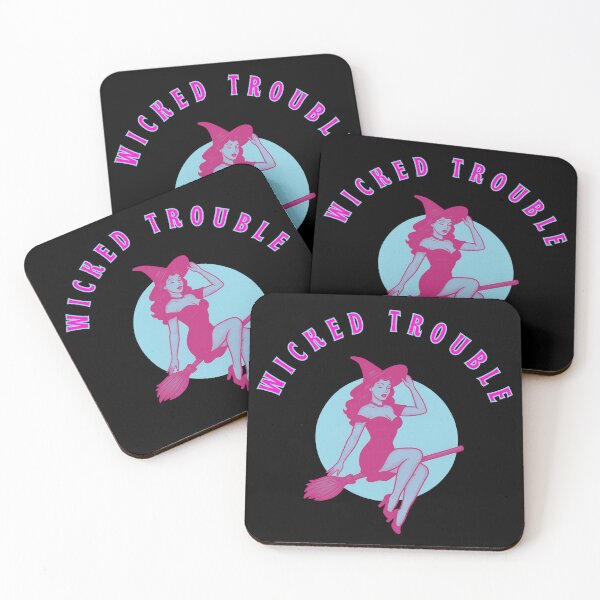 Item preview, Copy of WICKED TROUBLE pinup designed and sold by IndieQuill .