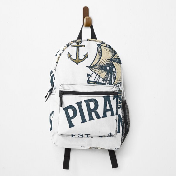 Artikelvorschau, Pirate Ship – Seven Seas – Vintage Nautical Design entworfen und verkauft von CreativeGorillas.