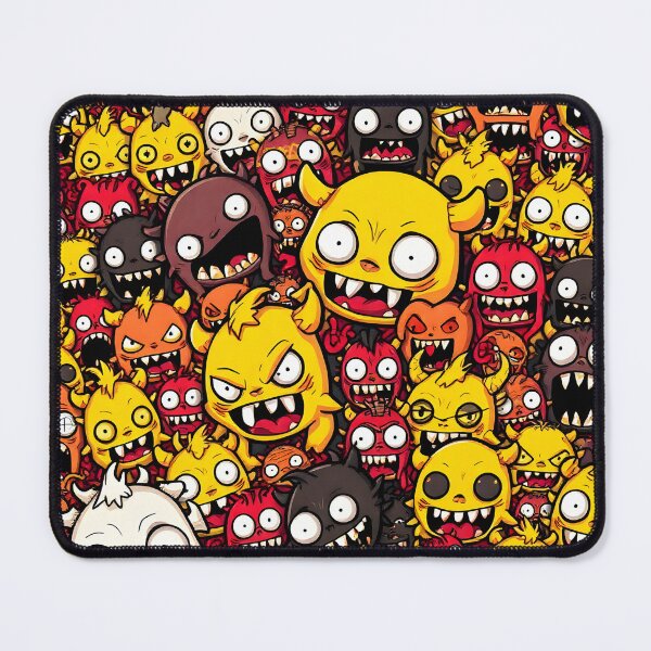 Item preview, Vibrant Doodle Art: Chaotic and Fun Character Illustration designed and sold by AV.