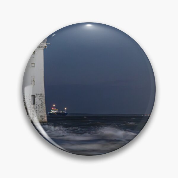 Item preview, Perch Rock Lighthouse at night designed and sold by Paul Madden.