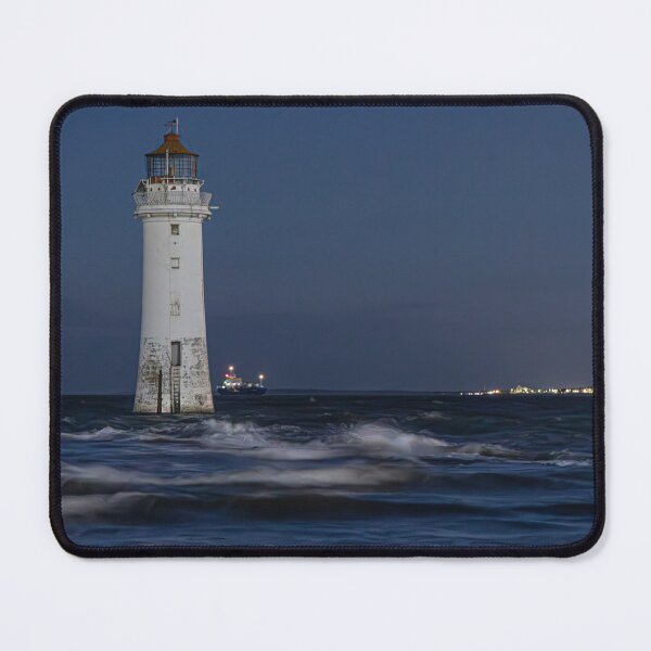 Item preview, Perch Rock Lighthouse at night designed and sold by Paul Madden.