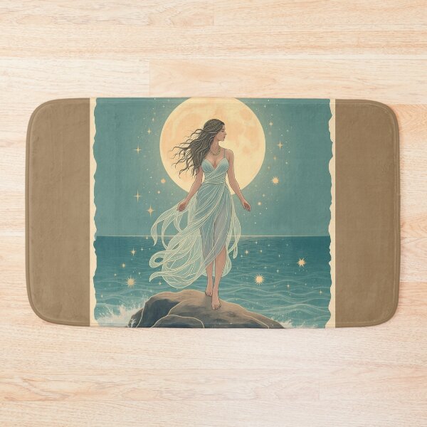 Item preview, Full Moon Sea Goddess – Eternal Beauty designed and sold by 	aluzia.design.