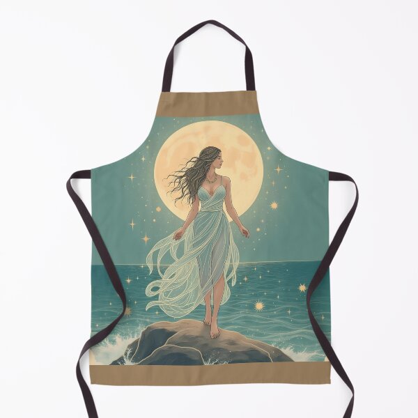 Item preview, Full Moon Sea Goddess – Eternal Beauty designed and sold by aluzia.design.