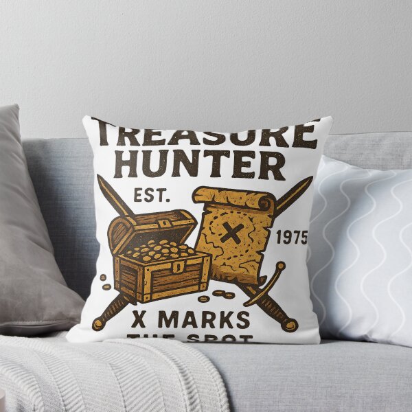 Item preview, Treasure Hunter - X Marks the Spot - Vintage Pirate Map Design designed and sold by CreativeGorillas.