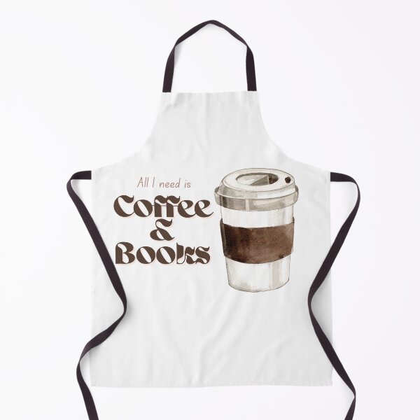 Item preview, Coffee & Books designed and sold by Wildflower.Art.Studio.
