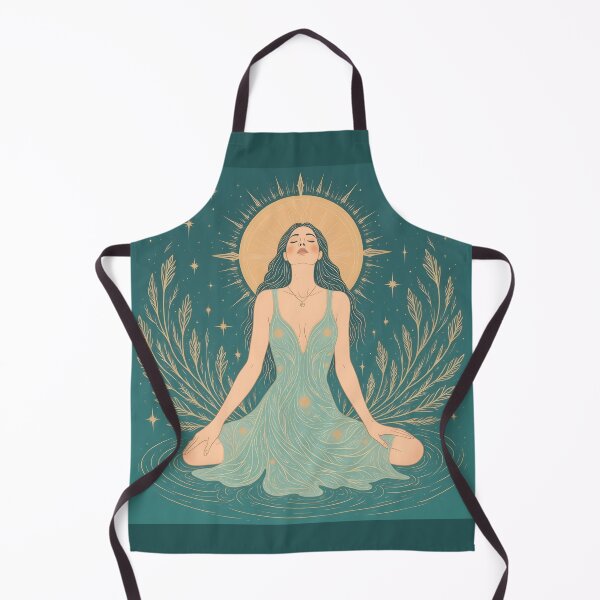 Item preview, Meditative Sea Goddess – Cosmic Connection Meditative Sea Goddess – Cosmic Connection designed and sold by aluzia.design.