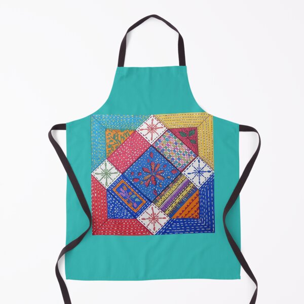 Item preview, Ralli Art of Sindh — Traditional Patchwork & Folk Fusion Illustration designed and sold by MubaraksArt.