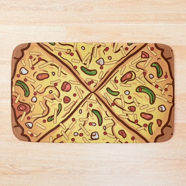 Item preview, Feta Pepper Tomatoe Cheese pizza badge designed and sold by Deathoftheself.