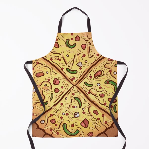 Aperçu de l'œuvre Badge de pizza au fromage, à la tomate et au poivron feta créée et vendue par Deathoftheself.