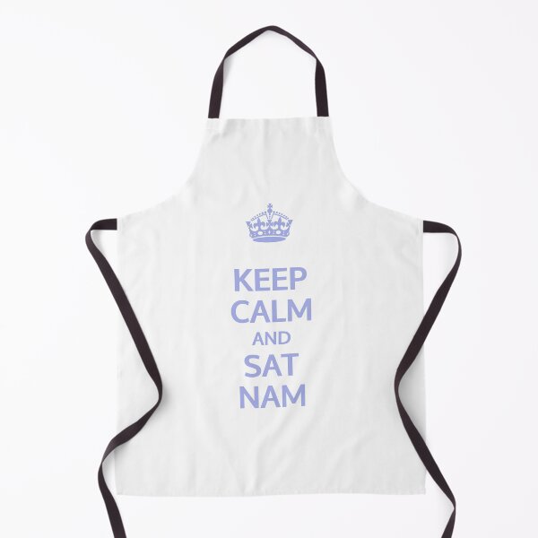 Item preview, Keep Calm and Sat Nam (Blue) | Kundalini Yoga Mantra Design for Mindful Living designed and sold by Cooldalini - Kundalini Yogi Wear & Accessories.