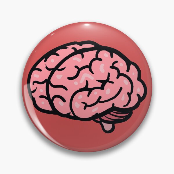 Item preview, Cartoon brain designed and sold by Deathoftheself.