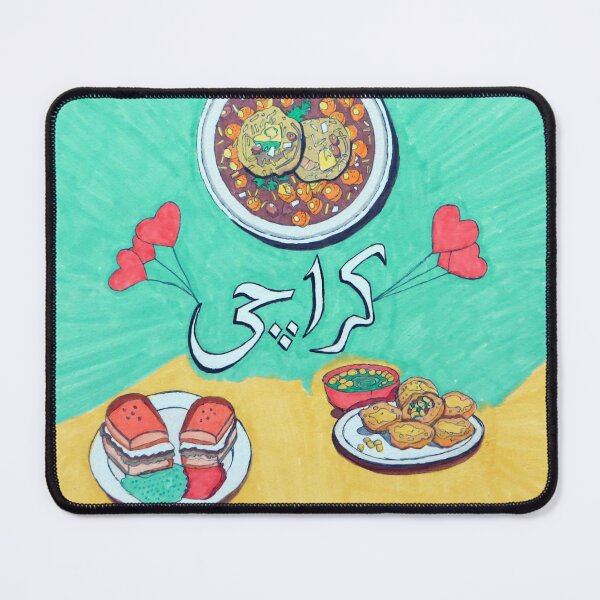 Item preview, Karachi Street Food — Vibrant Culinary Culture Illustration designed and sold by MubaraksArt.