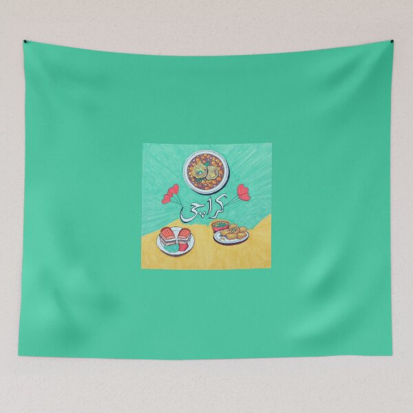 Item preview, Karachi Street Food — Vibrant Culinary Culture Illustration designed and sold by MubaraksArt.