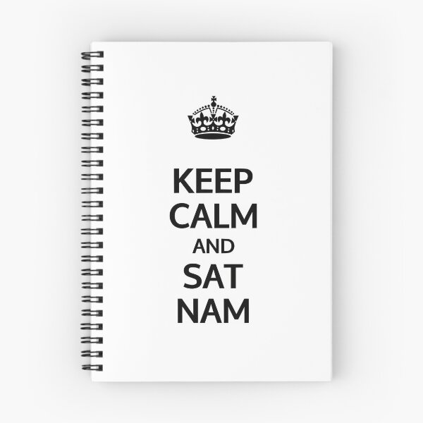 Item preview, Keep Calm and Sat Nam | Kundalini Yoga Mantra Design for Mindful Living designed and sold by Cooldalini - Kundalini Yogi Wear & Accessories.