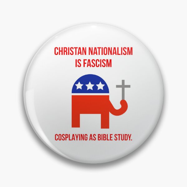 Item preview, Fascism cosplaying as bible study  designed and sold by Rachel the Artist .