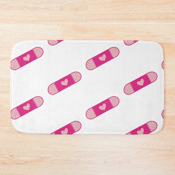 Item preview, Kawaii Pink Band-Aid with Heart – Cute Healing Sticker designed and sold by Blueprint&co.