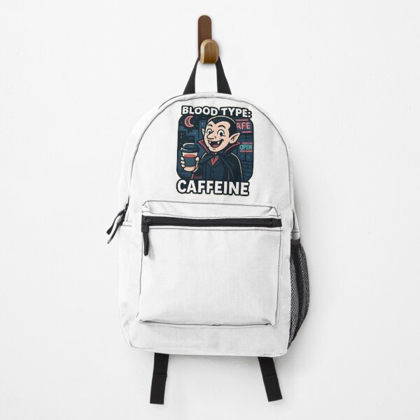Item preview, Blood Type: Caffeine – Vampire Coffee Lover designed and sold by Cheerioza.