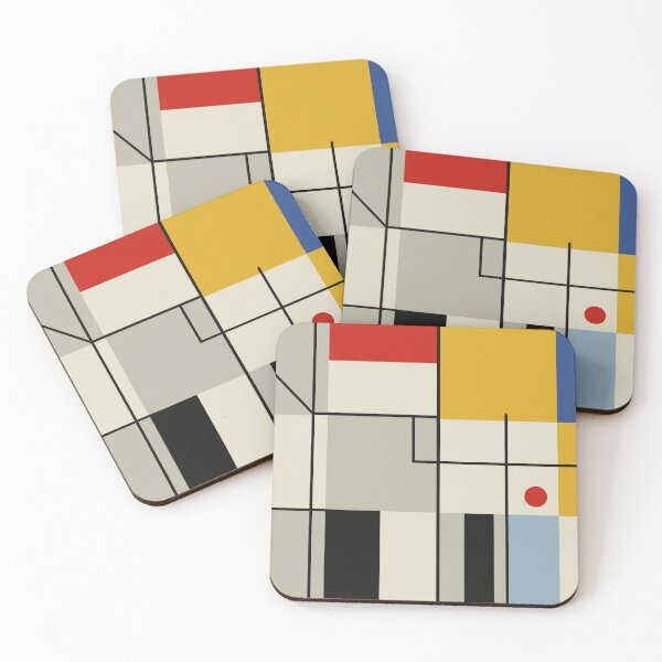 Item preview, Modern Geometric Abstraction – Bauhaus Style designed and sold by Timegraf.