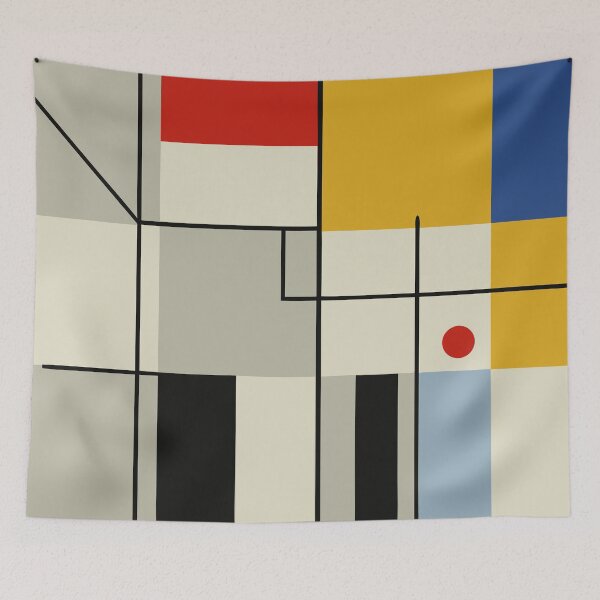 Item preview, Modern Geometric Abstraction – Bauhaus Style designed and sold by Timegraf.