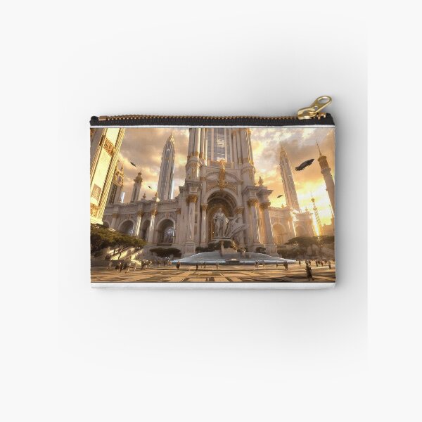 Item preview, The Golden Citadel of Aeon Prime designed and sold by ArtBarnes.