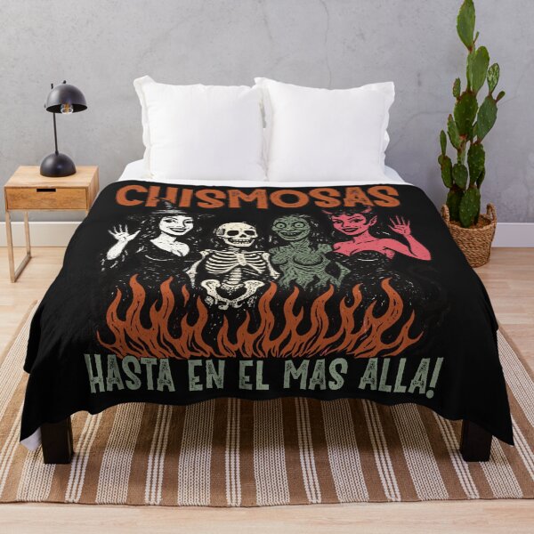 Item preview, Chismosas hasta en el mas alla Halloween in spanish  designed and sold by Socami.