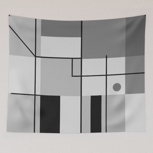Item preview, Modern Geometric Abstraction – Bauhaus Style designed and sold by Timegraf.