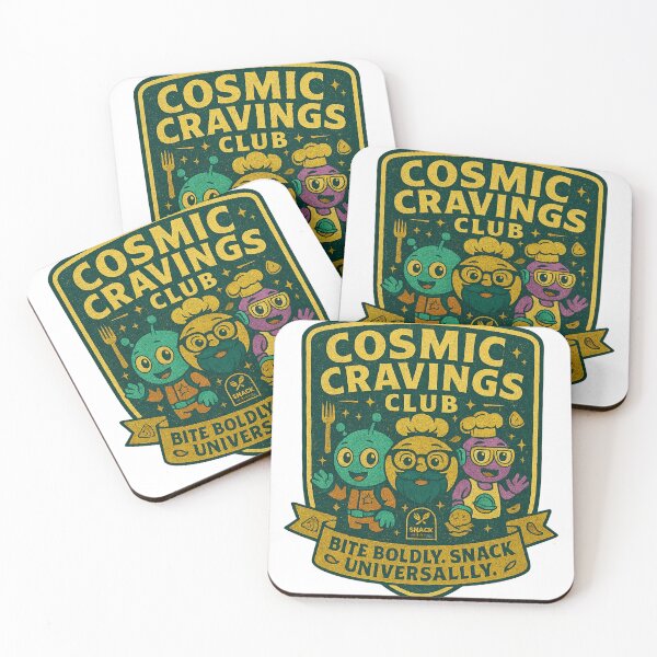Item preview, Cosmic Cravings Club – Galactic Foodie Crest – Bite Boldly, Snack Universally designed and sold by Astronomnom.