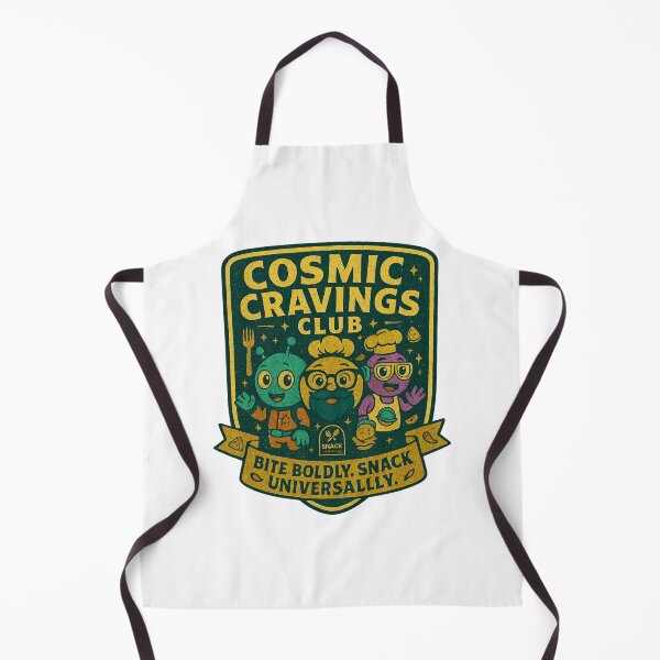 Item preview, Cosmic Cravings Club – Galactic Foodie Crest – Bite Boldly, Snack Universally designed and sold by Astronomnom.