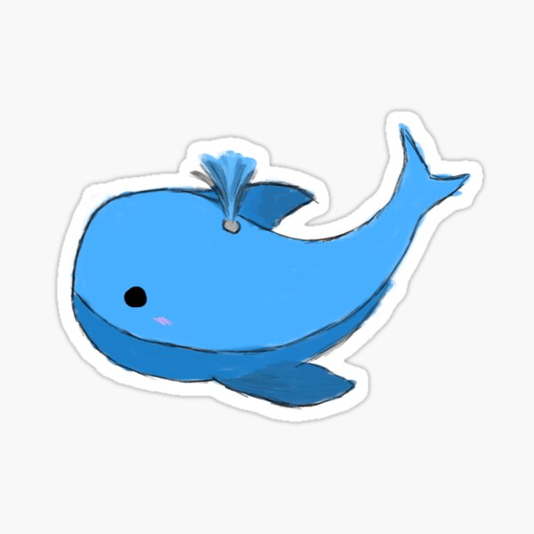Item preview, Cute whale designed and sold by Pinkeypode.