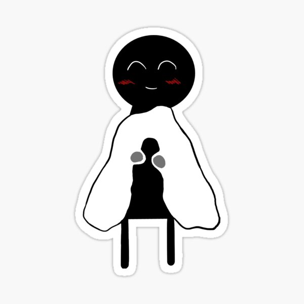 Item preview, Person with blanket designed and sold by Pinkeypode.