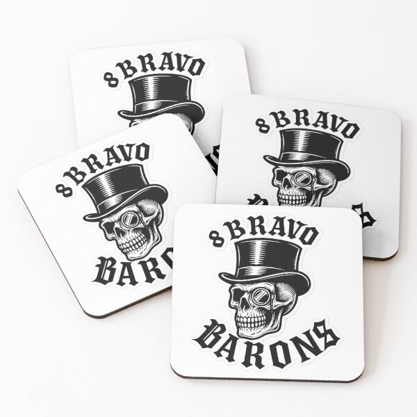 Item preview, 8Bravo skull decal Barons designed and sold by 8Bravo.