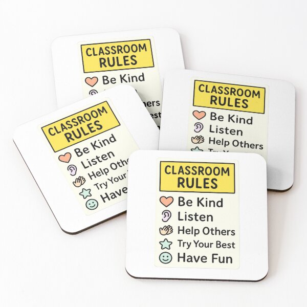 Item preview, Classroom Rules Mini Poster for Teachers and Students designed and sold by scicilysimonee.