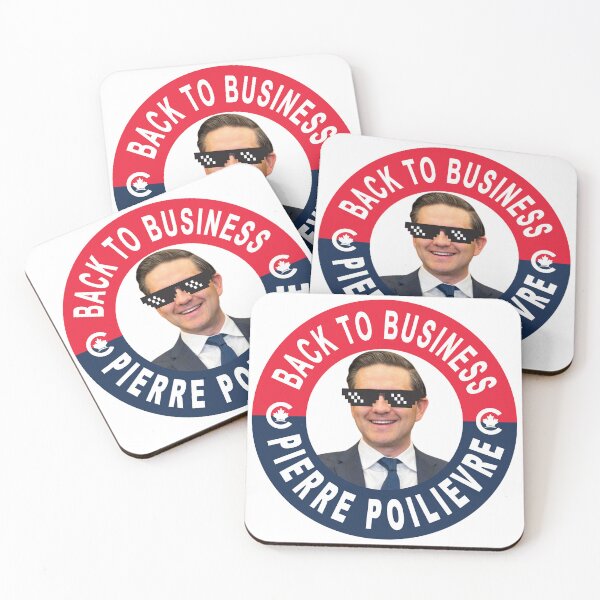 Item preview, Back to Business Pierre Poilievre  designed and sold by TaraGbear.