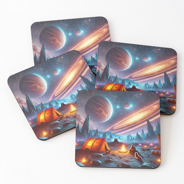 Item preview, Stargazing by the Cosmic Campfire designed and sold by Space Journey Planner.