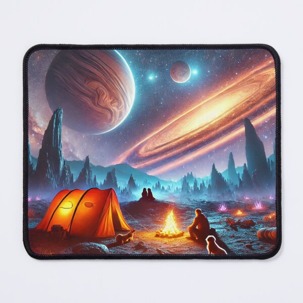 Item preview, Stargazing by the Cosmic Campfire designed and sold by Space Journey Planner.
