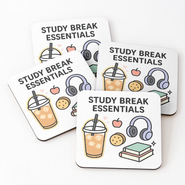 Item preview, Study Break Essentials Cute Back-to-School designed and sold by scicilysimonee.
