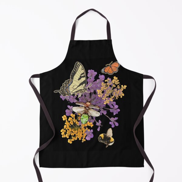 Item preview, Wildflowers Butterflies & Bumblebees Colorful Design designed and sold by EarthArtDesigns.