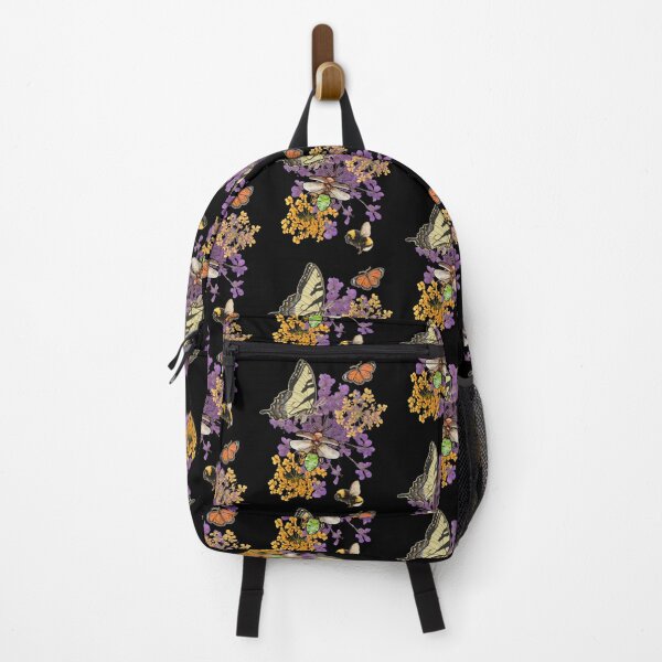 Item preview, Wildflowers Butterflies & Bumblebees Colorful Design designed and sold by EarthArtDesigns.