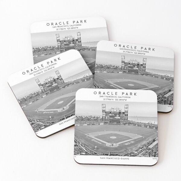 Item preview, Oracle Park San Francisco Baseball Stadium designed and sold by AronArtGallery.